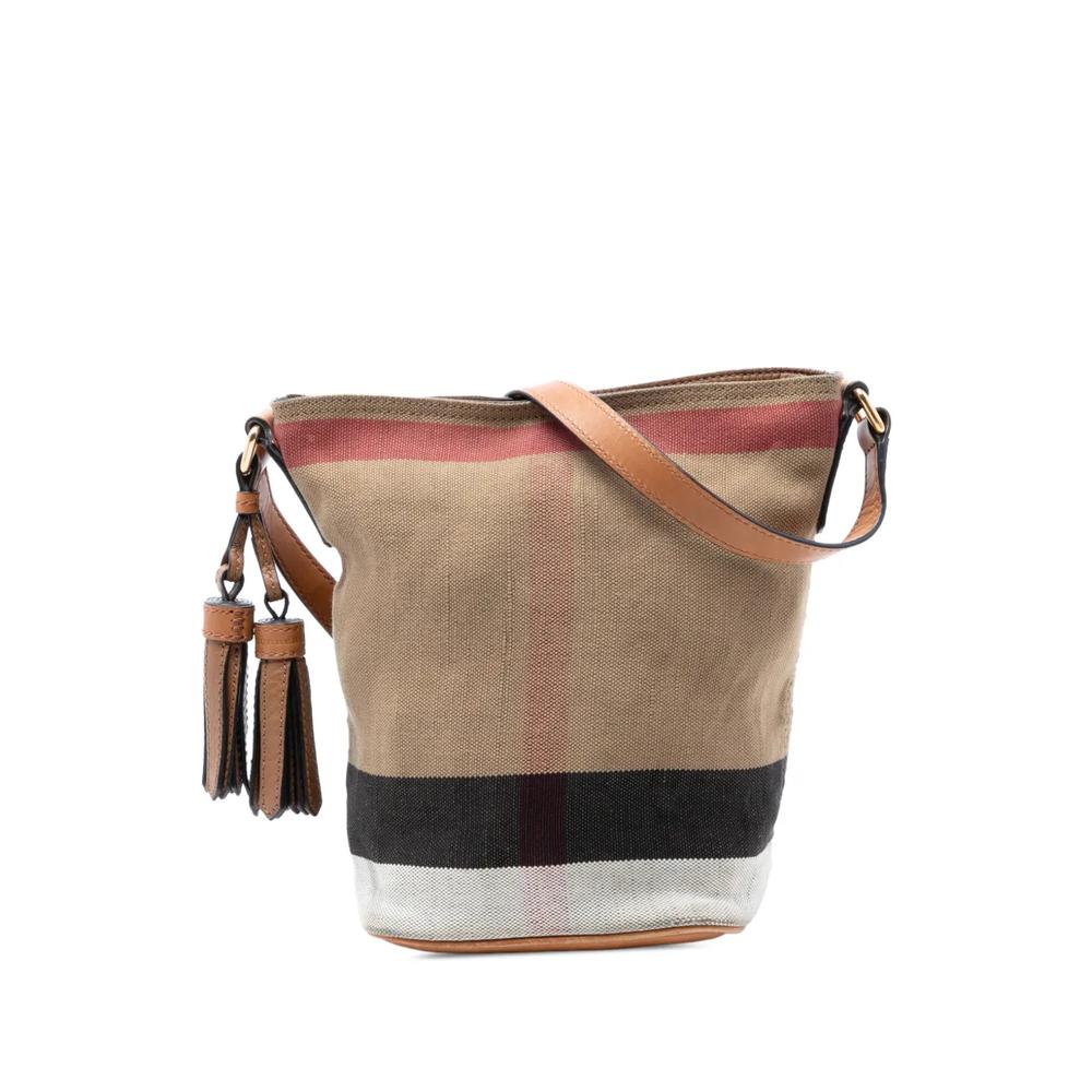 Сумка-ведро Mini Mega Check Canvas Ashby Tassel (2000-2017 годы) 1