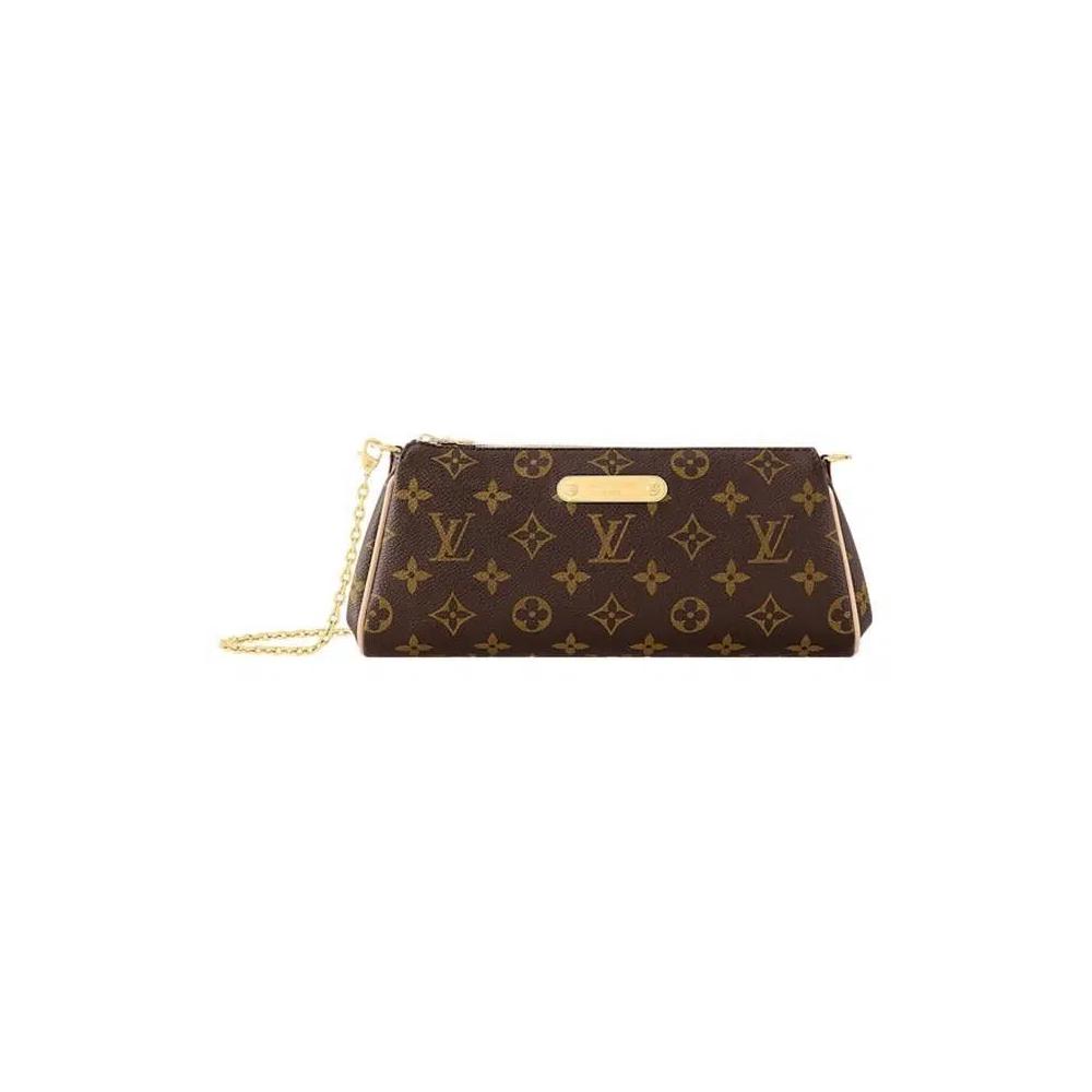 Сумки через плечо Louis Vuitton Pochette Eva 'Brown Monogram Canvas' 1