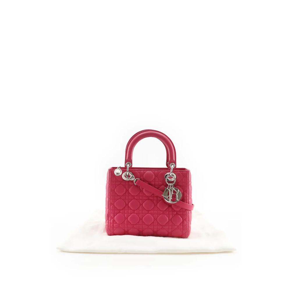 Сумка-сэтчел Cannage Lady Dior среднего размера (2014 год) 2