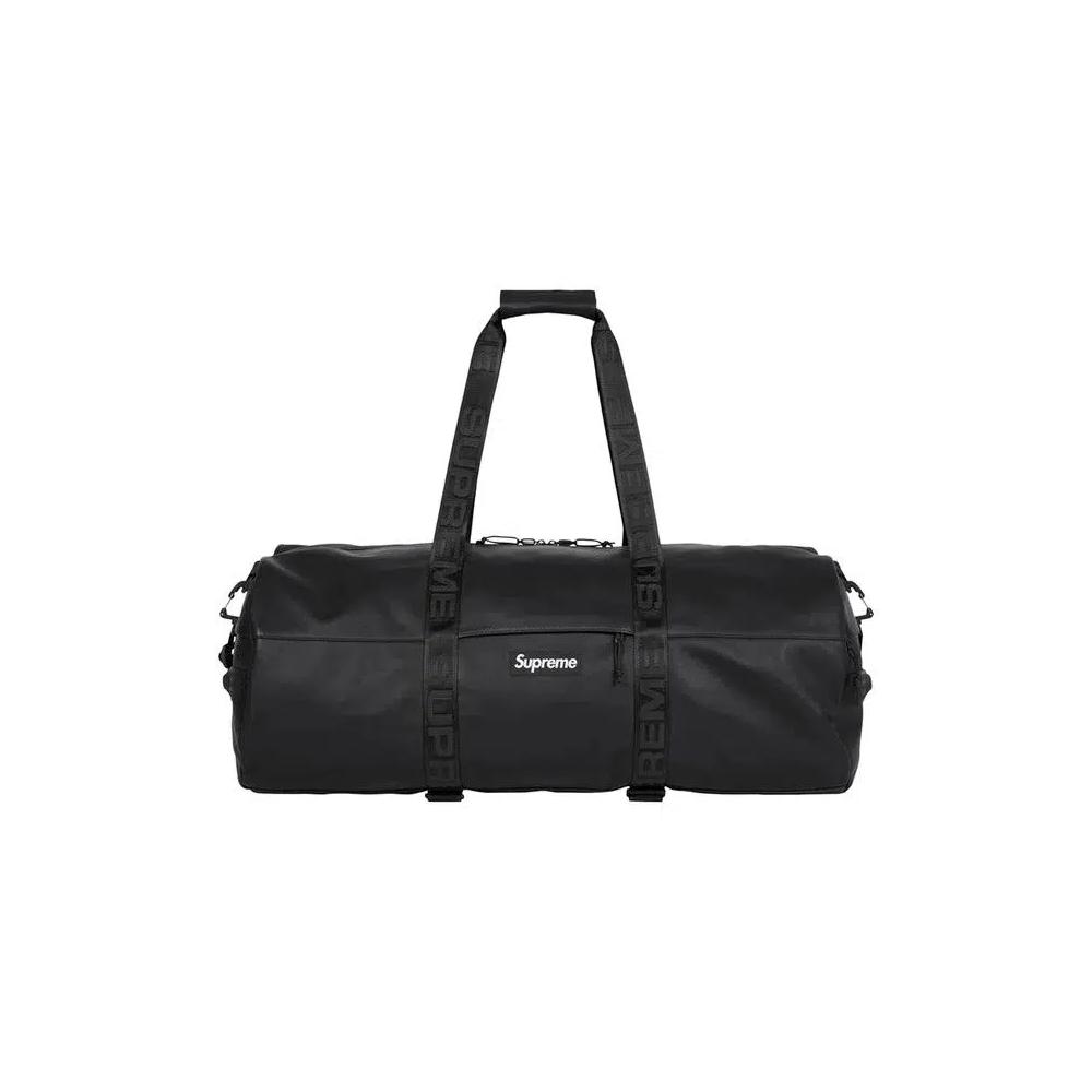 Дорожные сумки Supreme Leather Large Duffle Bag «Черный» 1
