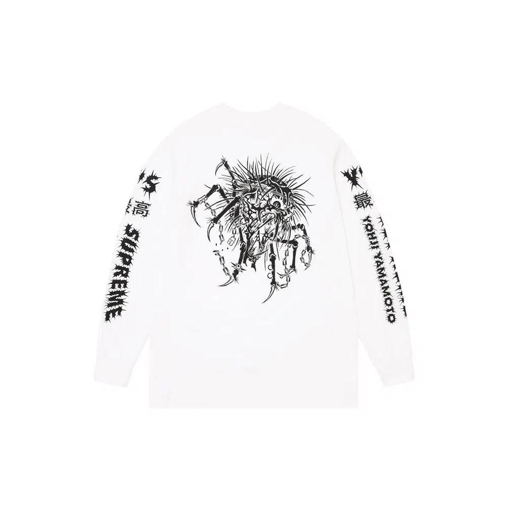 Топы Supreme x Y’s Long-Sleeve Tee 'White' 2