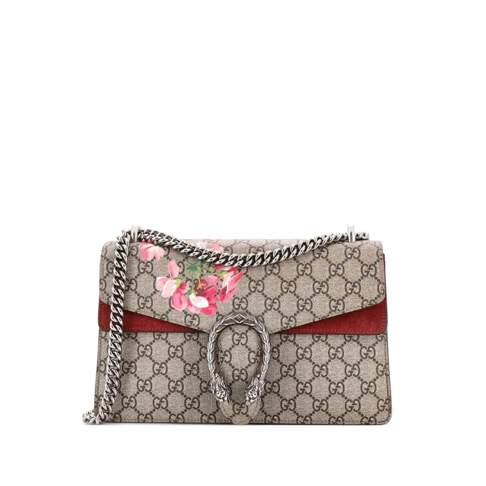 Маленькая сумка на плечо Dionysus Bag Blooms с логотипом GG 1