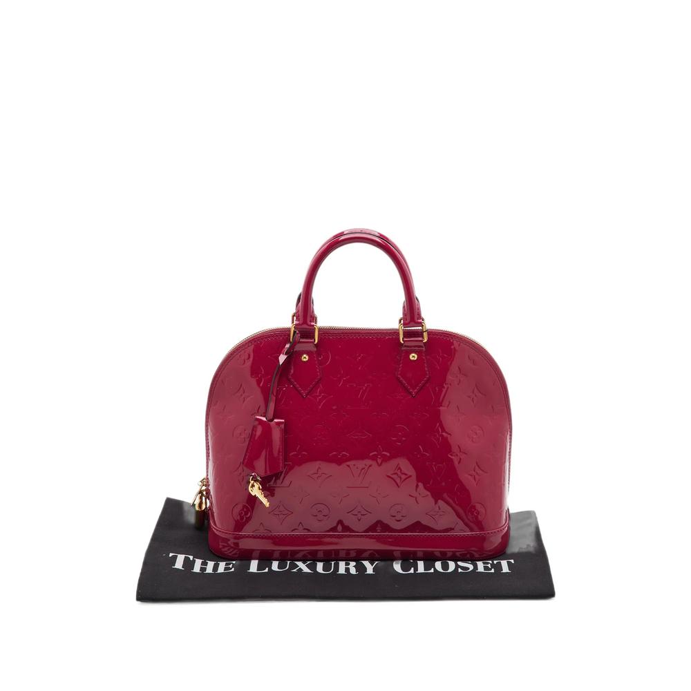 2013 PM Alma Monogram Vernis tote bag 2