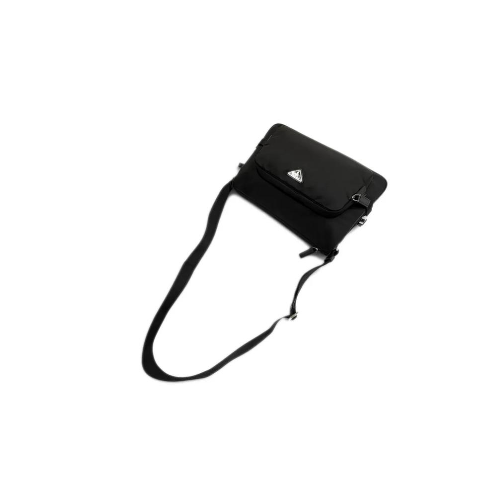 Большая сумка через плечо Saffiano Trimmed Re Nylon (2013-2026 годы) 2