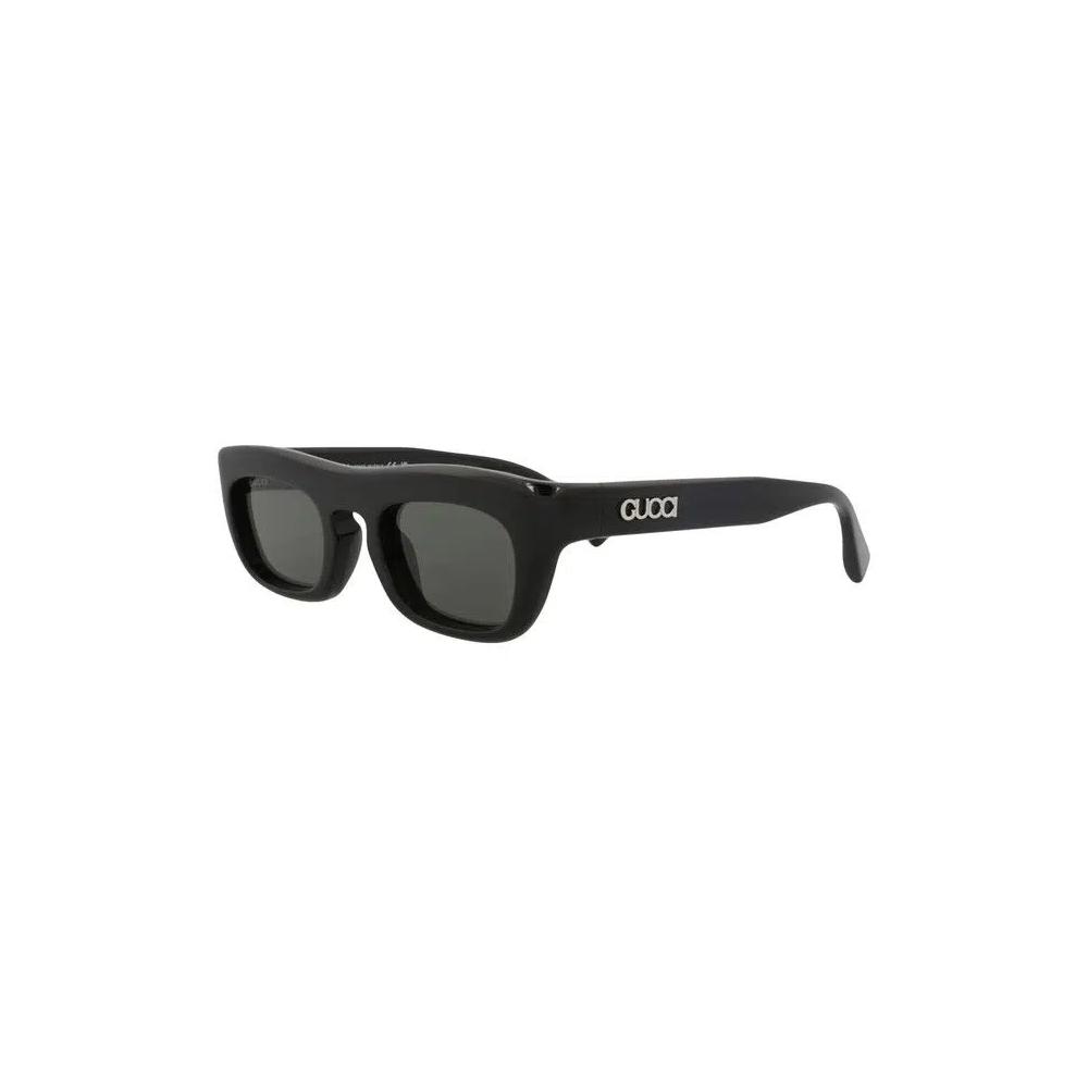 Очки Gucci Square-Frame Recycled Acetate 'Black/Grey' 2