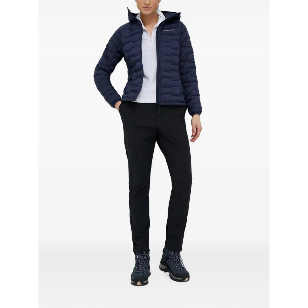 logo-print panelled trousers 2