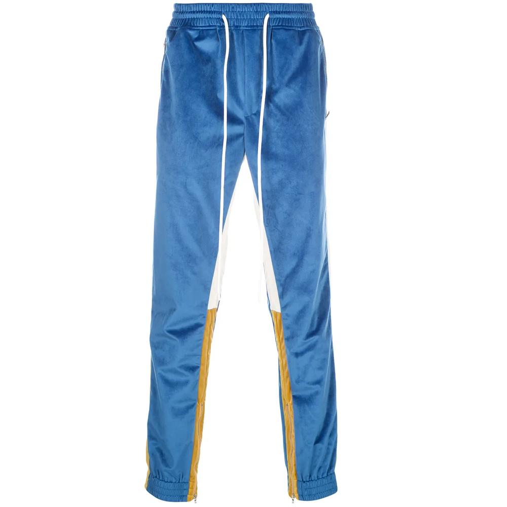 Бархатные брюки в стиле ретро 1