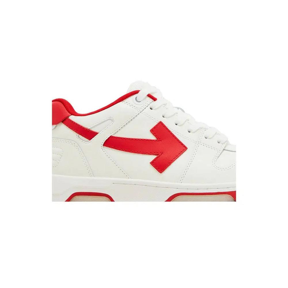 Кроссовки Off-White Out of Office Low «Белый красный» 2