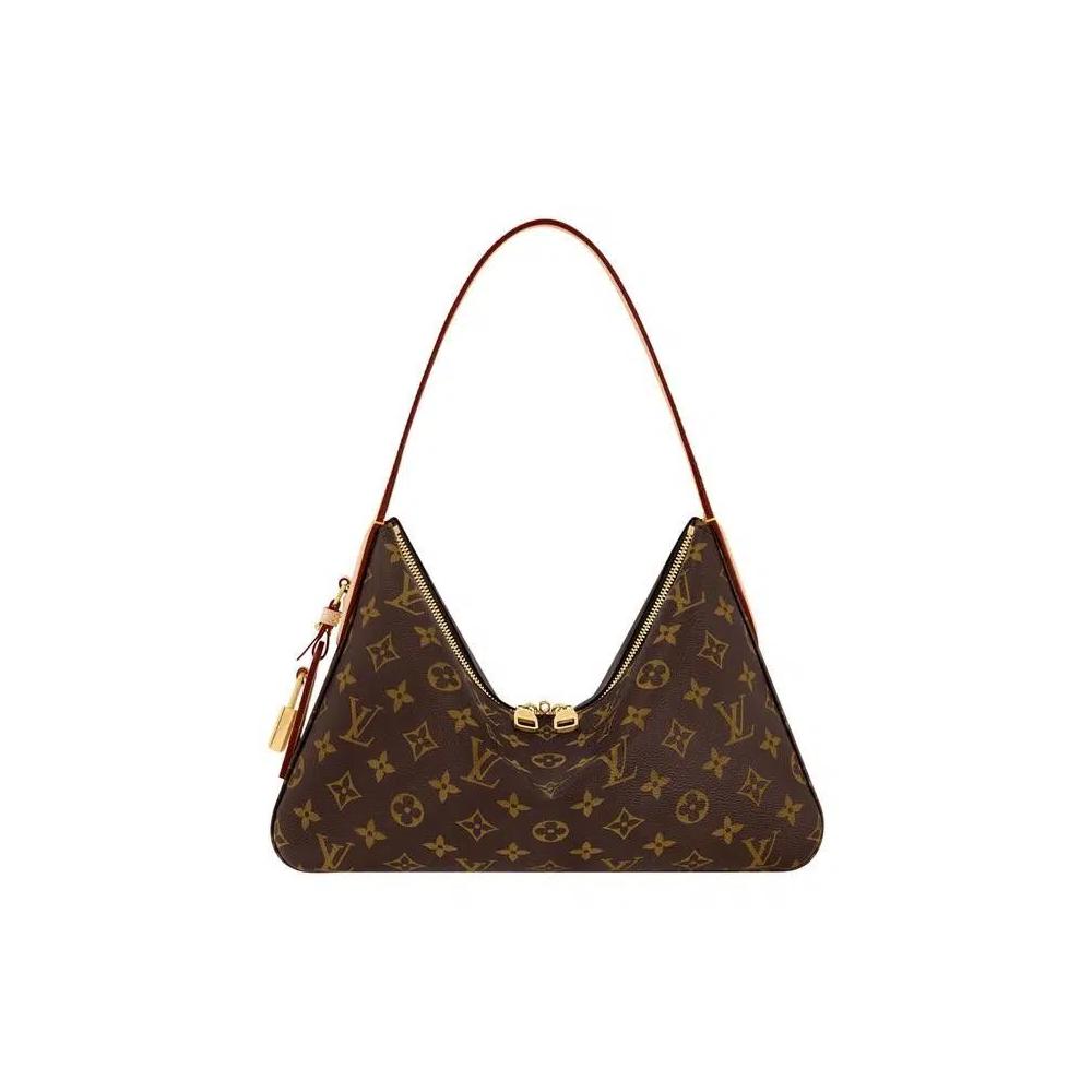 Сумки через плечо Louis Vuitton Slouchy PM 'Brown Monogram Canvas' 1