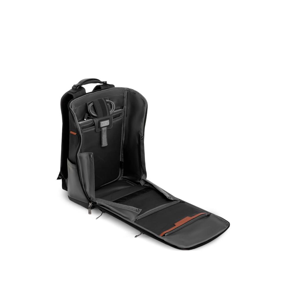 logo-plaque padded backpack 3