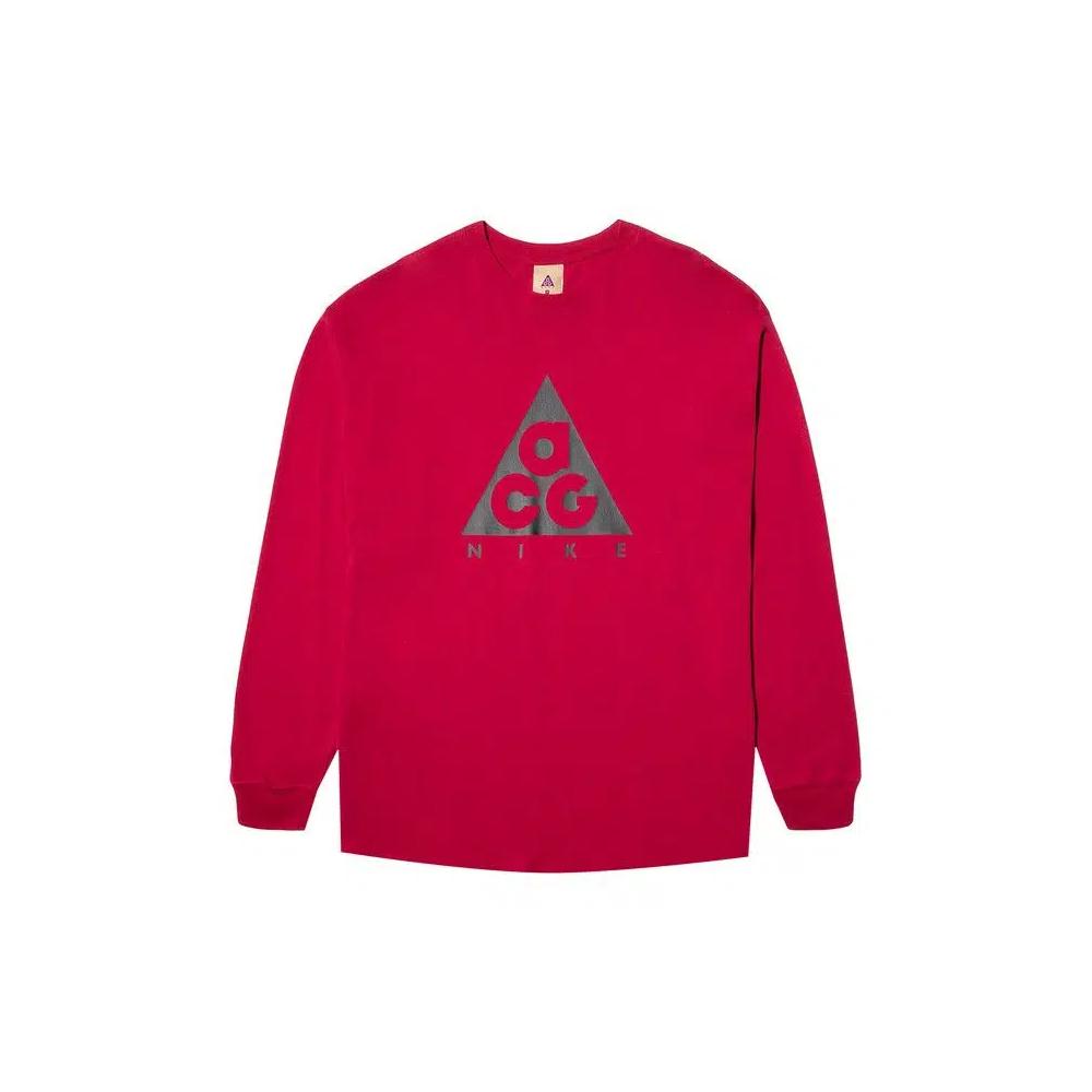 Футболки Nike ACG Long-Sleeve Tee 'Noble Red/Black' 1