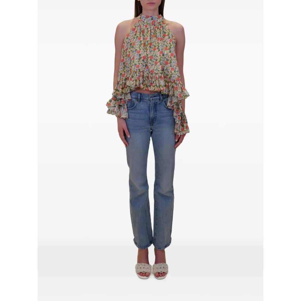 Plath ruffled-hem blouse 2