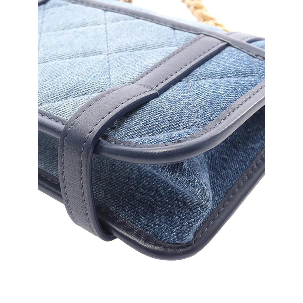 Сумка-сэтчел Mini Denim Chain Flap Bag (2021-2026 годы) 2