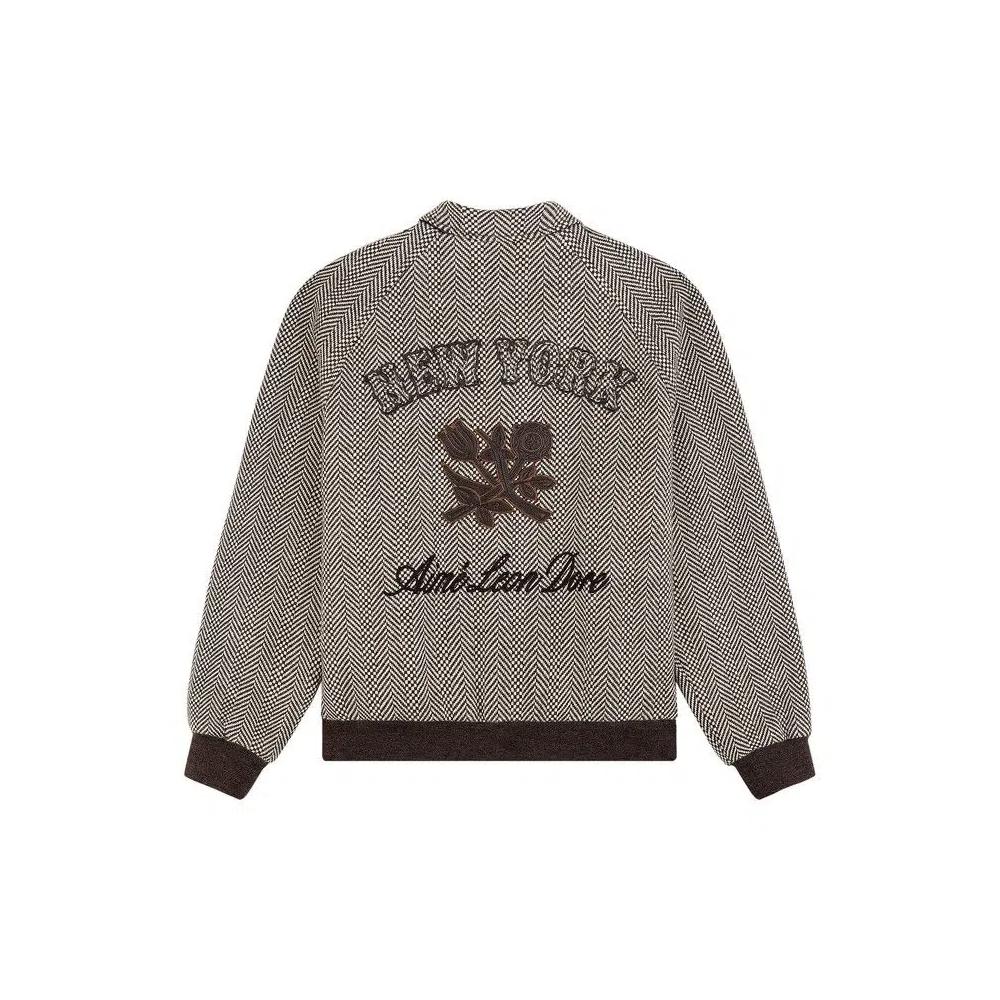 Университетские куртки Aimé Leon Dore x New York Mets Wool Varsity Jacket 'Коричневый' 2