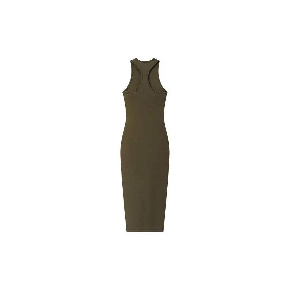 Платья Fear of God Essentials Soft Rib Racerback Dress 'Moss' 2