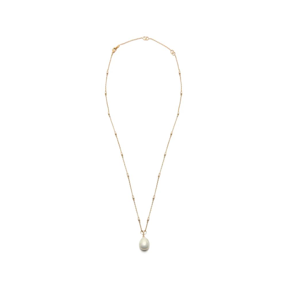 Брошь с логотипом VLogo Signature и кристаллами Swarovski 1