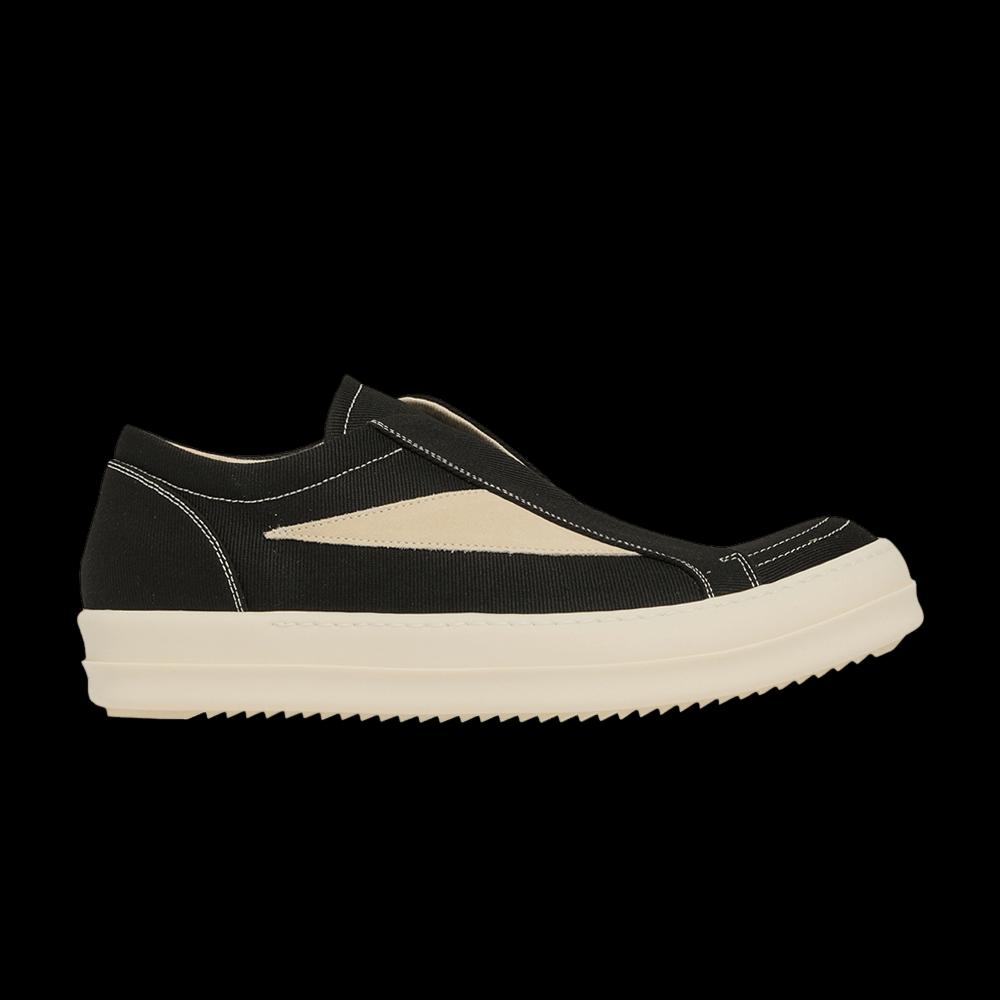 Кроссовки Rick Owens DRKSHDW Vintage Laceless Low 'Black Milk' 1