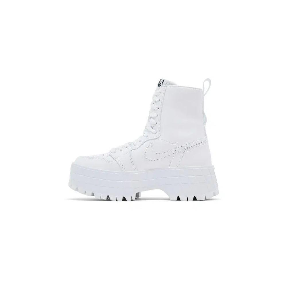 Ботинки Wmns Air Jordan 1 High Brooklyn 'Triple White' 3