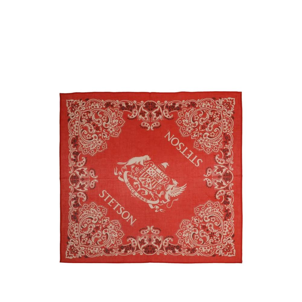 paisley-print cotton scarf 1