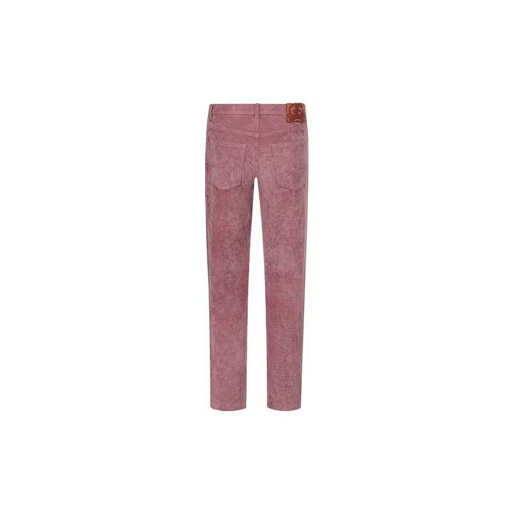 Dior x Cactus Jack Узкие джинсы Slim-Fit Jeans 'Dark Pink' 2