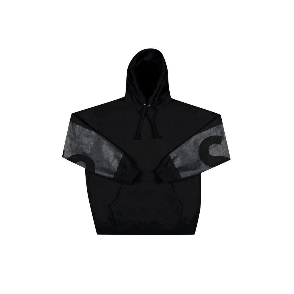 Толстовки Supreme Big Logo Hooded Sweatshirt 'Черный' 1