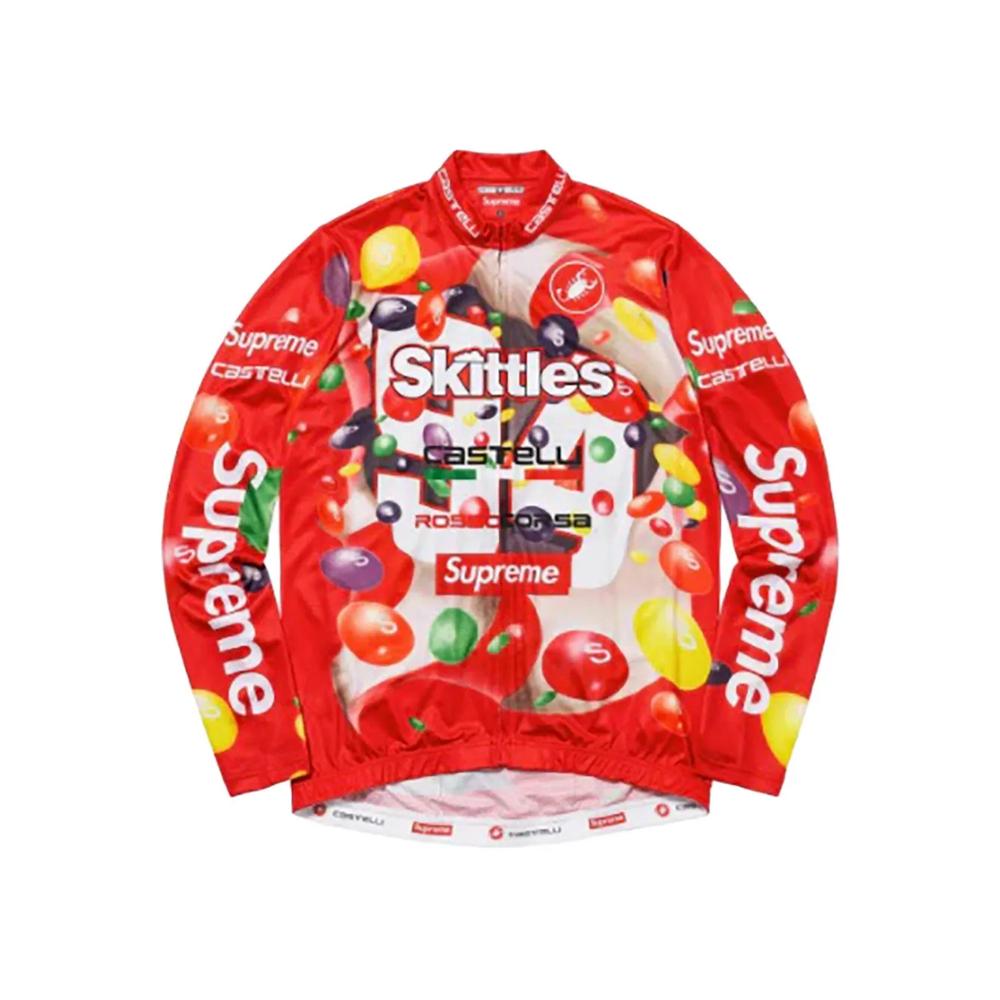 Облегающий топ с длинными рукавами из коллаборации с Skittles x Castelli 1