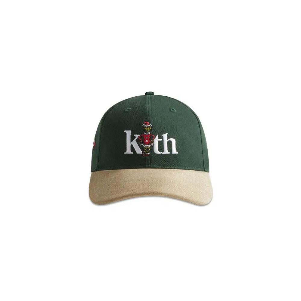 Кепки Kith x The Grinch Suede Brim Aaron Cap 'Stadium' 1