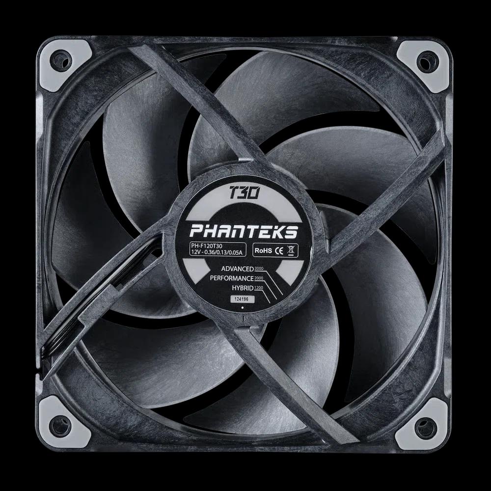 Phanteks T30 120MM PWM, комплект из 3 вентиляторов 3