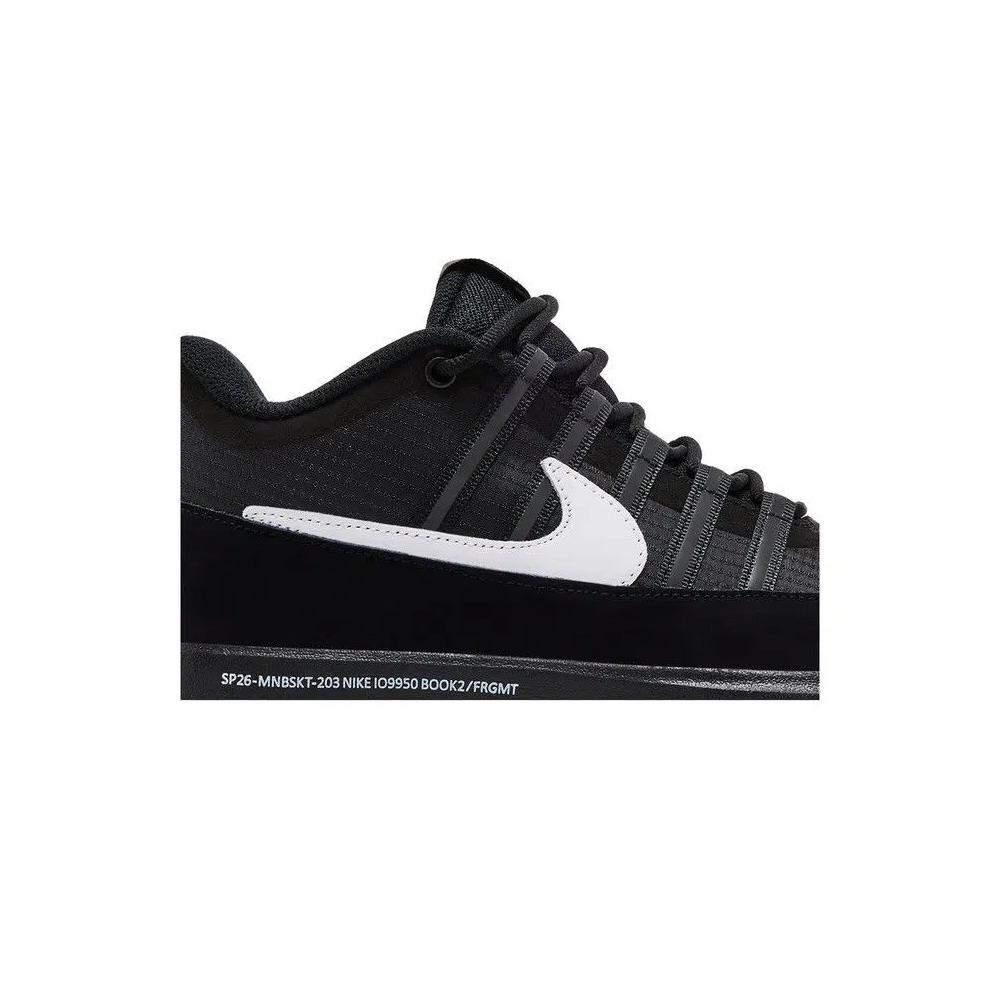 Обувь Fragment Design x Nike Book 2 'Черный белый' 2
