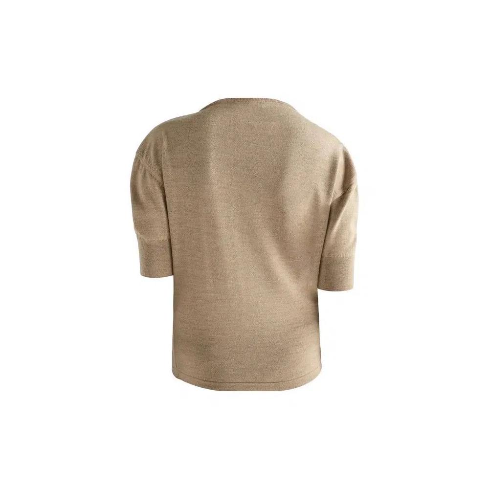 Свитера Lemaire Short Sleeve Sweater 'Chai Melange' 2