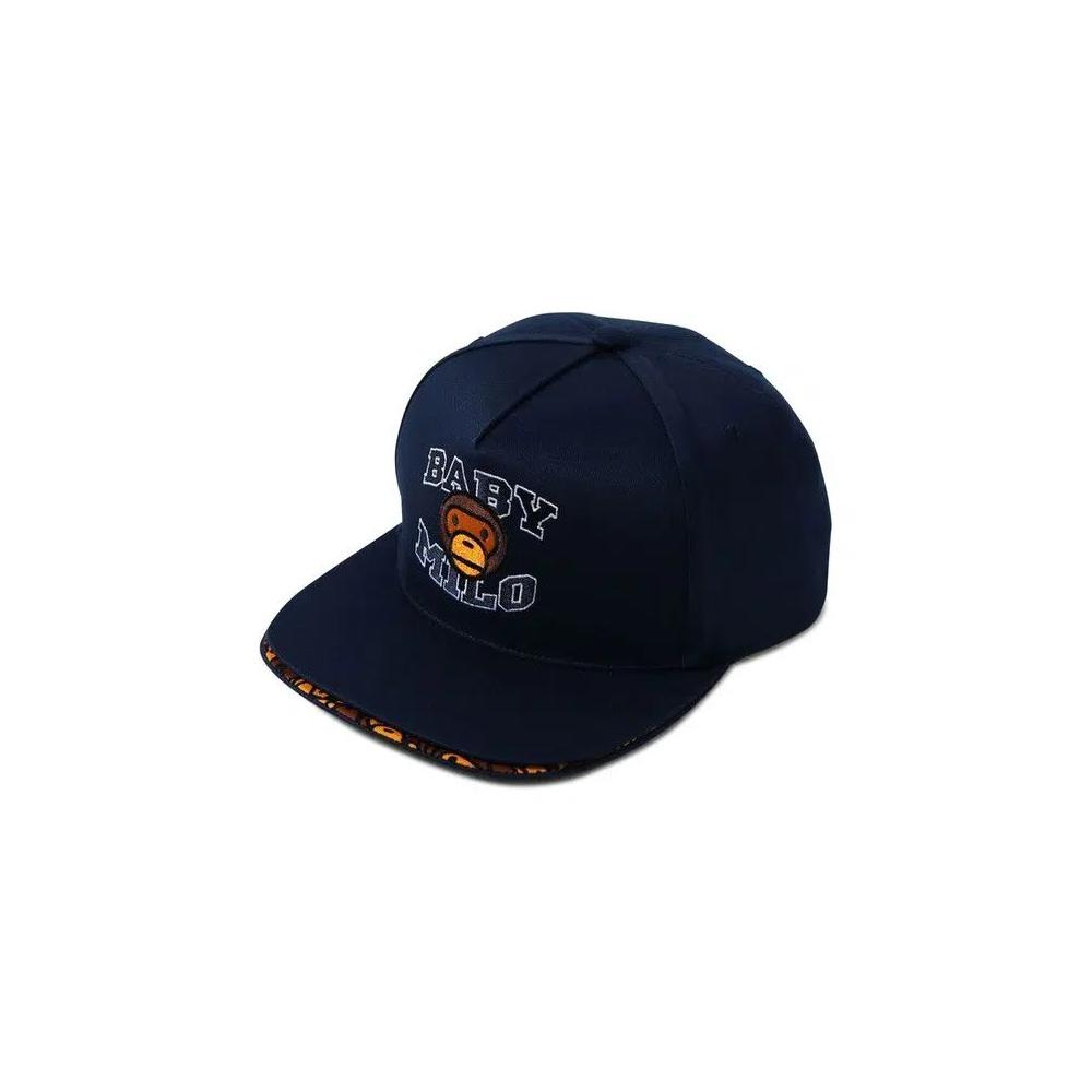 Бейсболки BAPE Double Visor Milo Snap Back Cap 'Темно-синий' 1