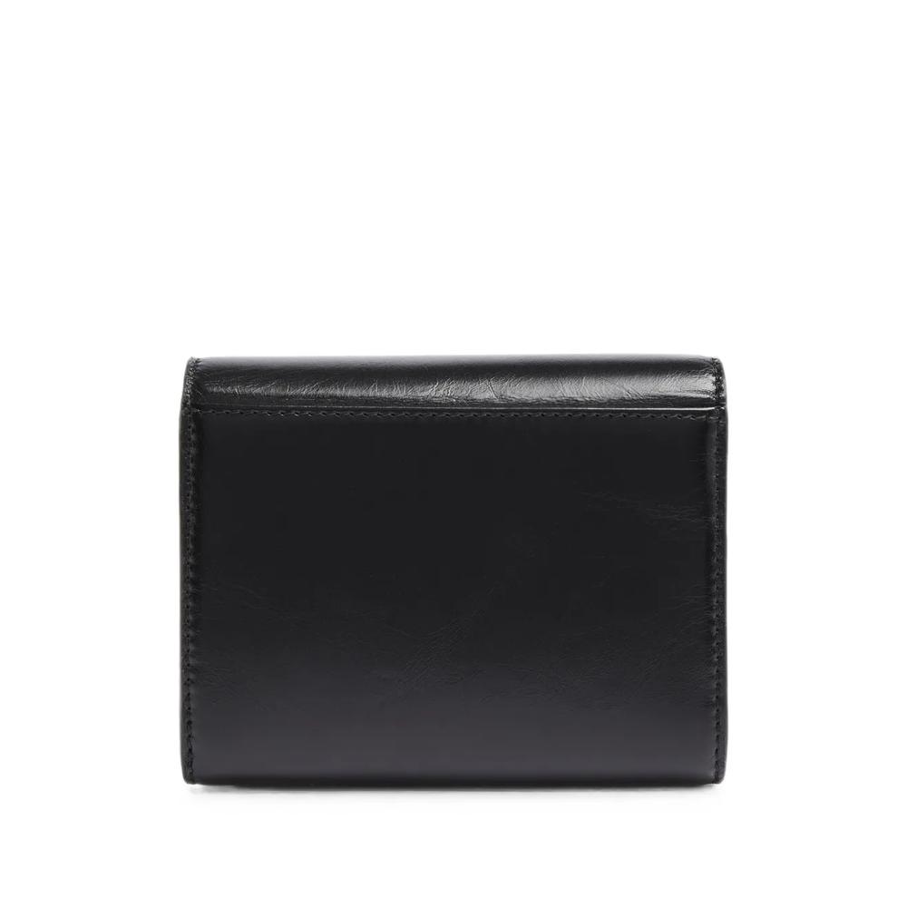 studded leather flap wallet 2