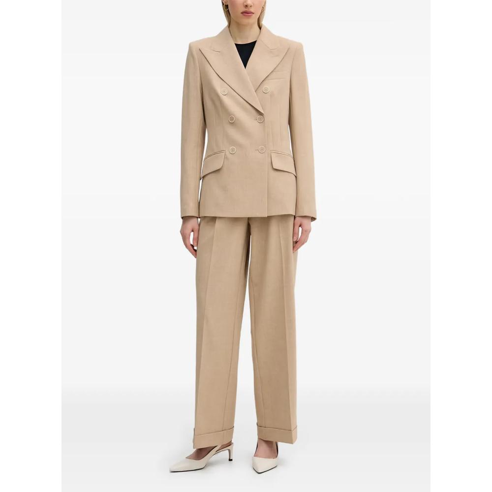 double-breasted peak-lapel blazer 2