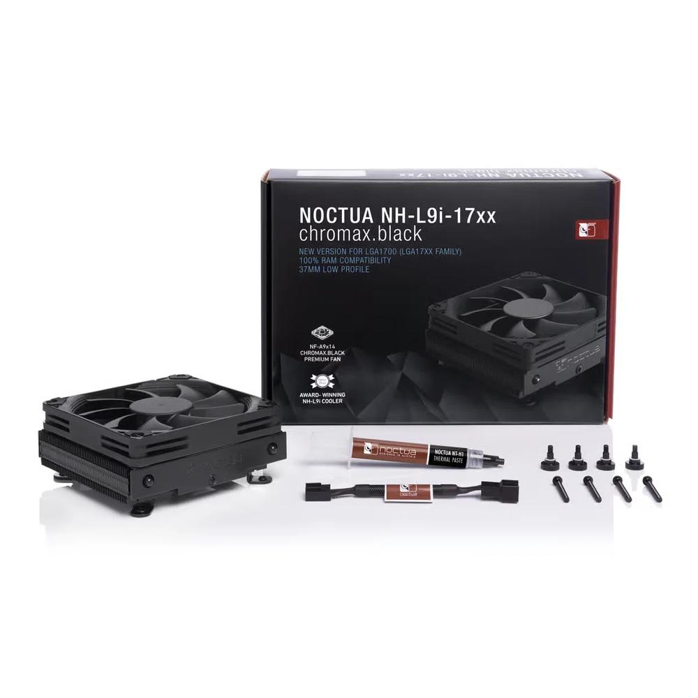 Noctua NH-L9i-17xx chromax.black низкопрофильный воздушный кулер (для Intel LGA 1700/1851) 4