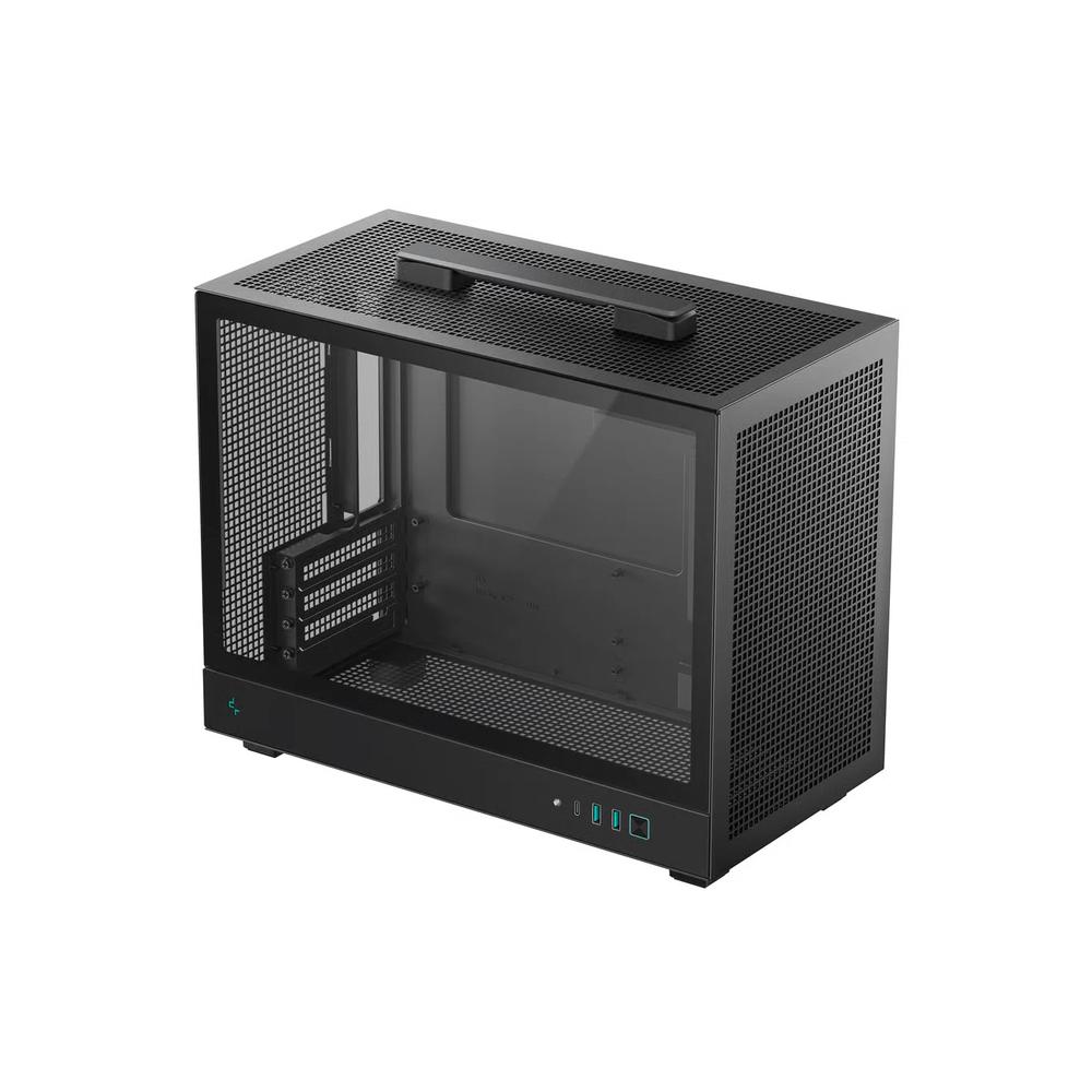 DEEPCOOL CH160 PLUS Micro-ATX корпус - Black черный 1