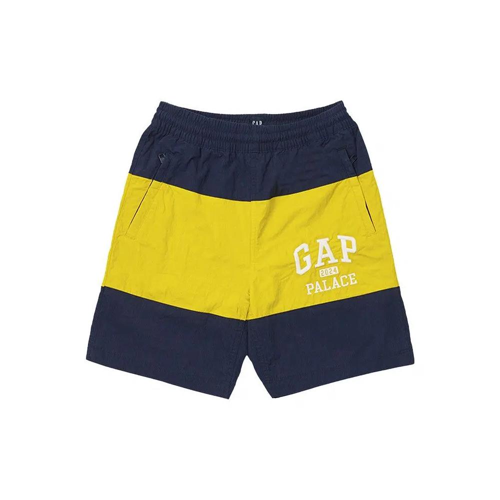 Шорты Palace x Gap Kids Boardshort 'Blue/Yellow' 1