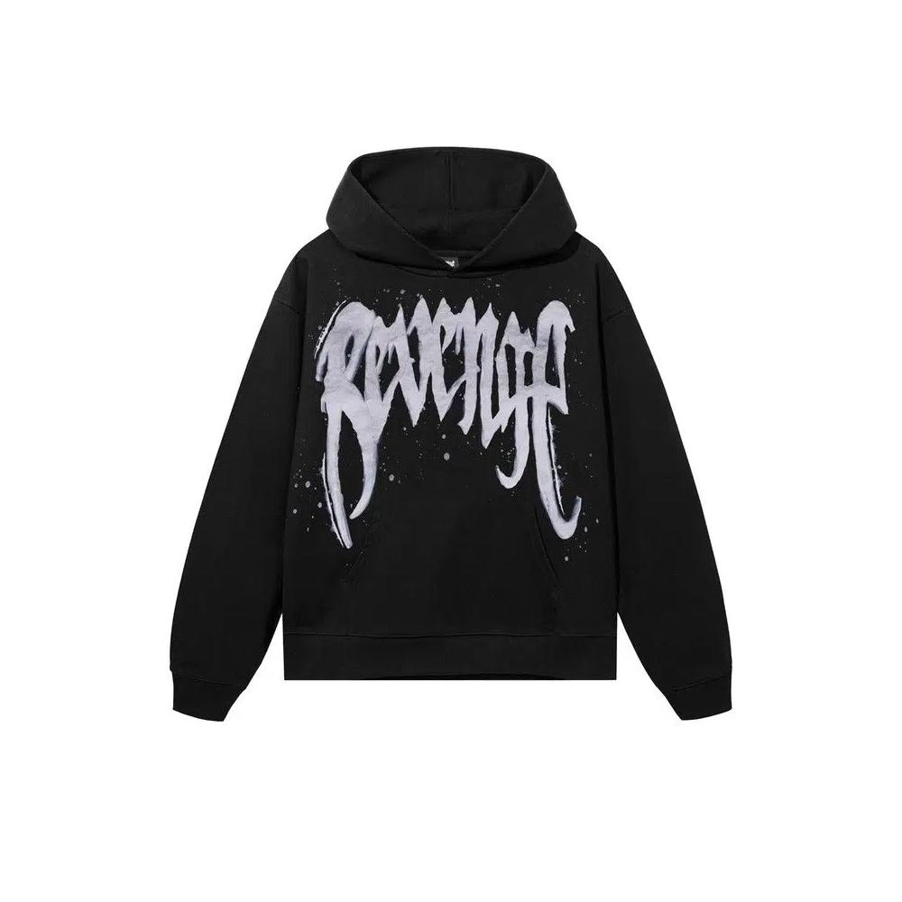 Худи Revenge Snowfall Hoodie 'Black' 1