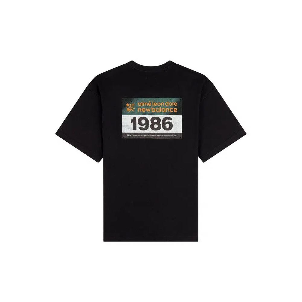 Футболки Aimé Leon Dore x New Balance Bib Tee 'Jet Black' 2