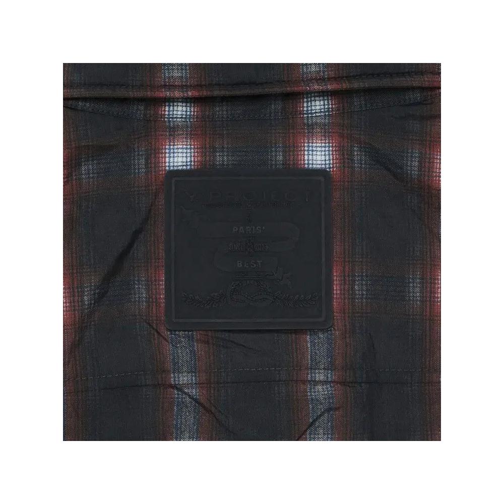 Овершерты Y/Project Velcro Padded Overshirt 'Red/Grey Check' 3
