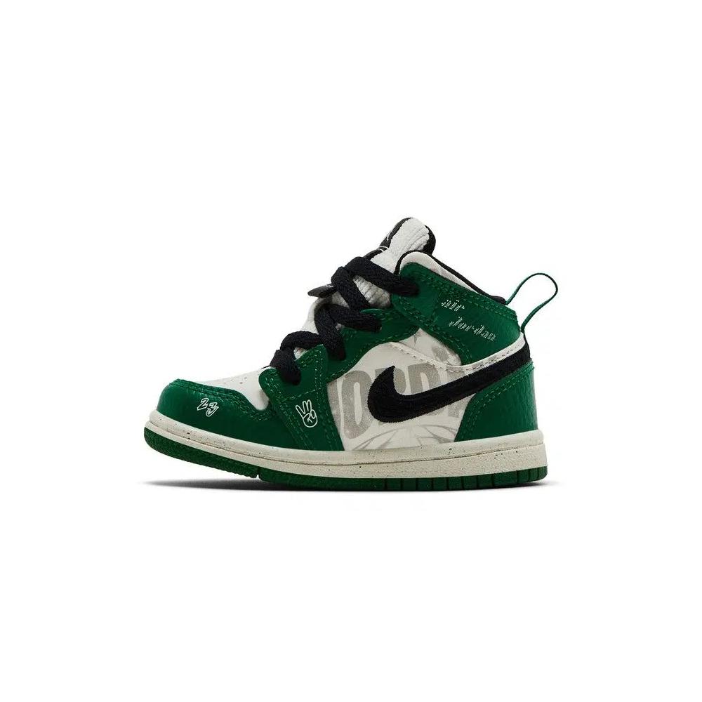 Баскетбол Air Jordan 1 Mid SE TD 'Overbranded' 3