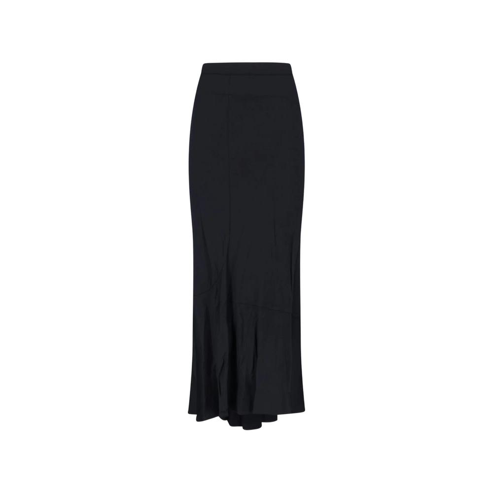 panelled wool skirt 1