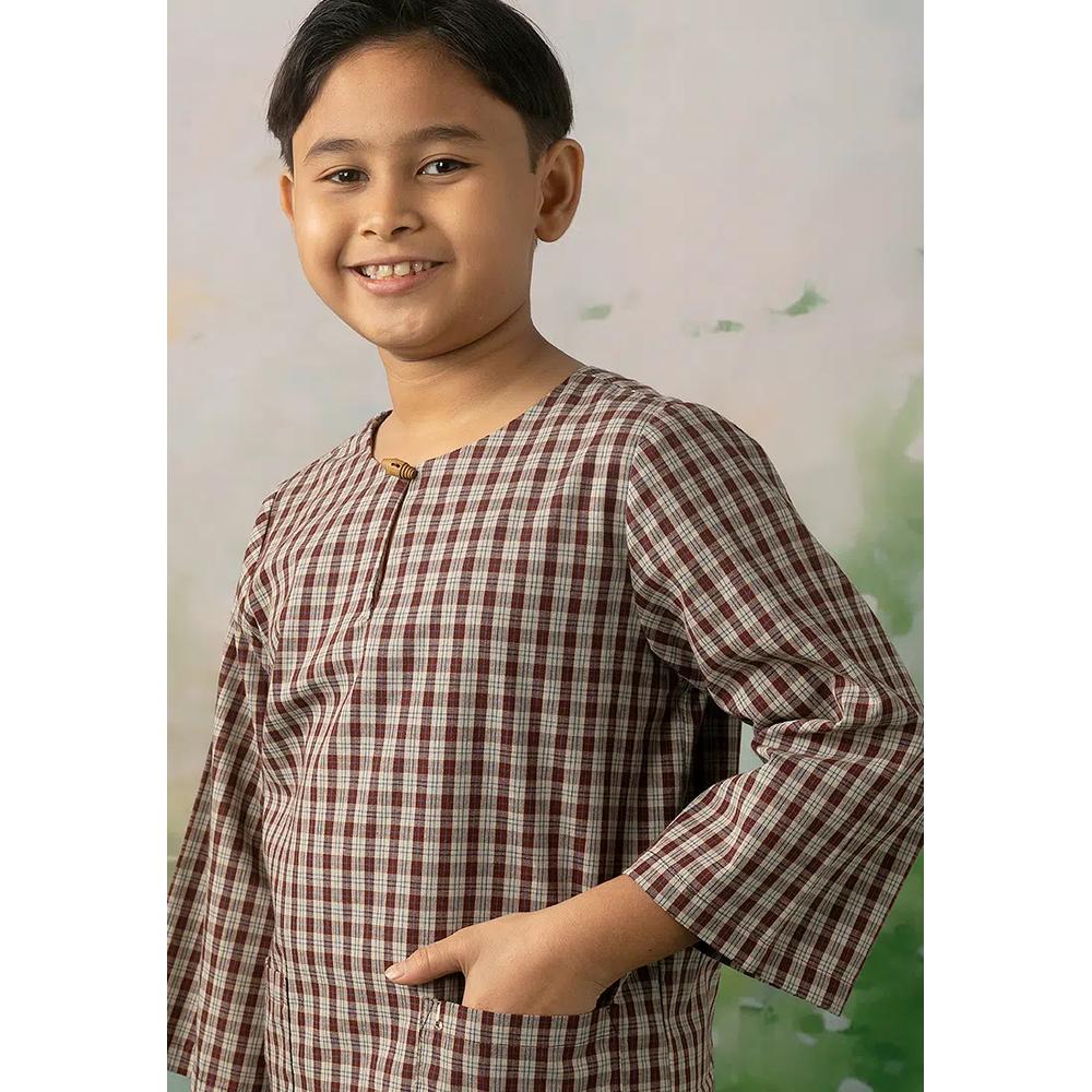 Комплект Abadi Baju Melayu Teluk Belanga 3