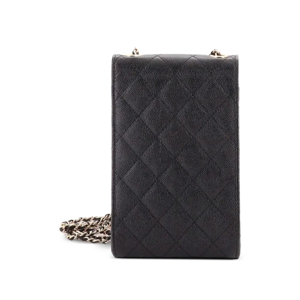 Сумка через плечо Quilted Caviar Golden Class Phone Holder 2