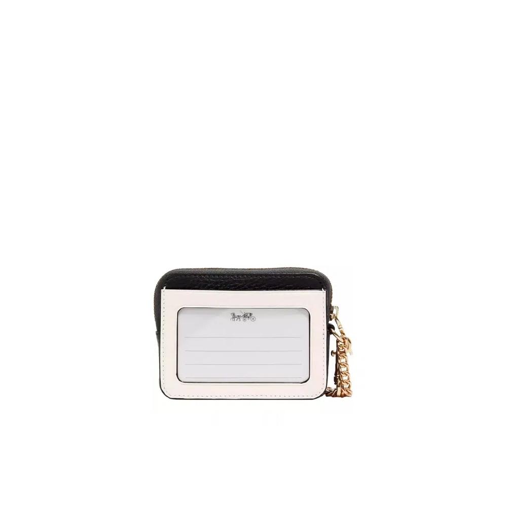 Картхолдер Coach Zip Card Case C1886 In Chalk Multi 4