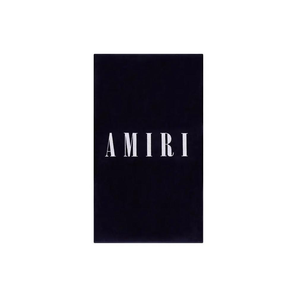 Разное Amiri Small Logo Towel 'Blue/White' 1