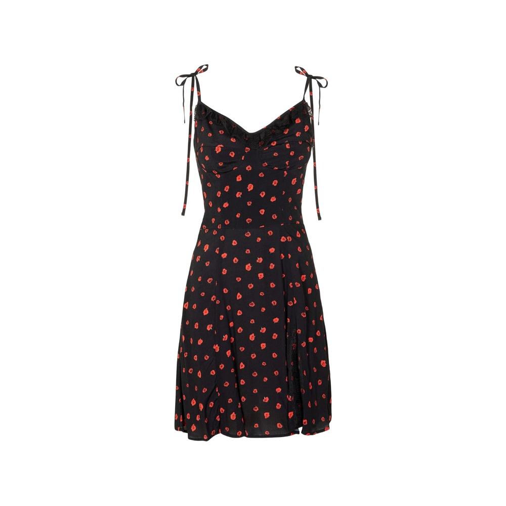 Alya floral-print tie-strap dress 1