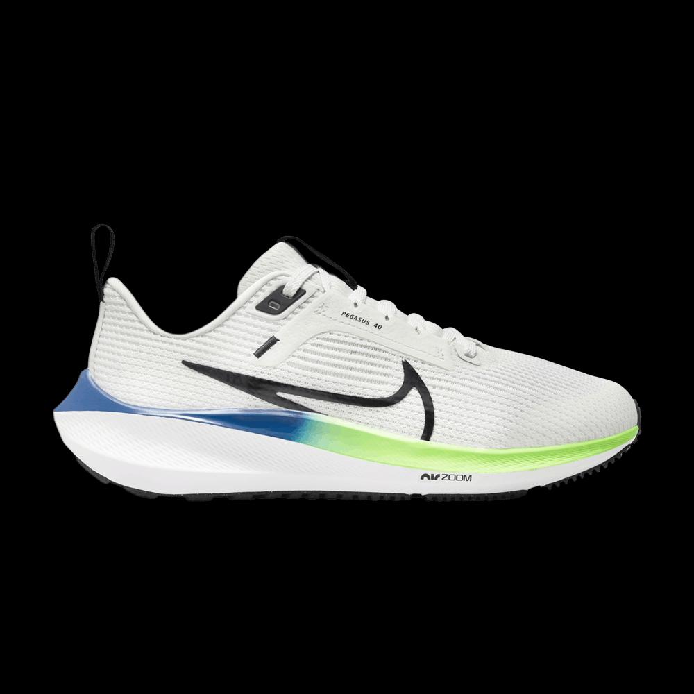 Кроссовки Nike Air Zoom Pegasus 40 GS 'Platinum Tint Green Strike' 1