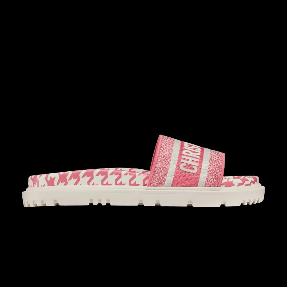Слайды Dior Wmns DWay Slide 'Houndstooth - Peony' 1