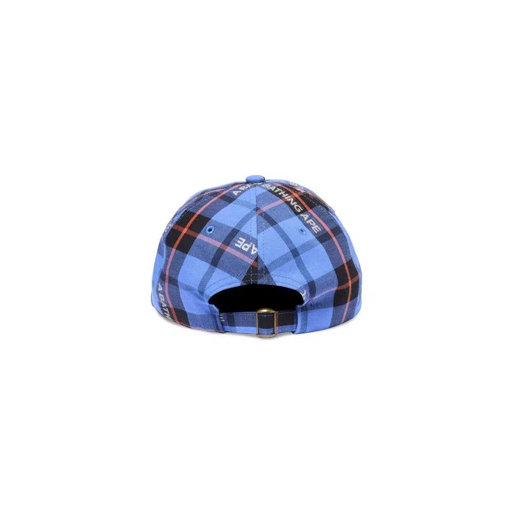 Бейсболки BAPE Check Panel Cap 'Синий' 2