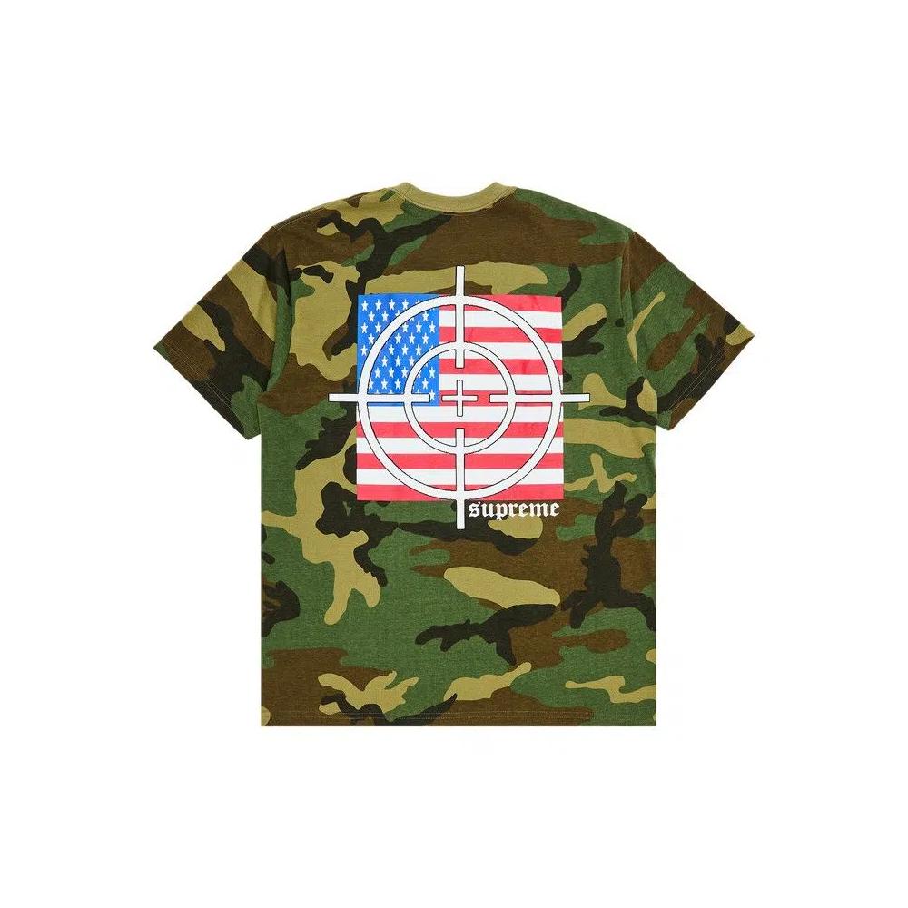 Топы Supreme Target Tee 'Woodland Camo' 2